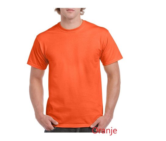 Gildan tshirt oranje