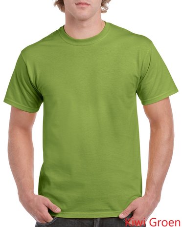 Gildan tshirt kiwi groen