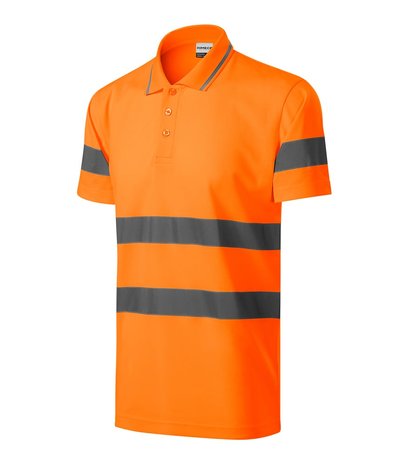 RIMECK 2V9 - Polo Shirt HV Runway Uniseks