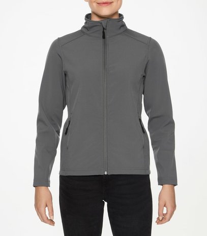 Gildan SS800L - Softshell jas dames