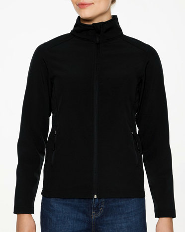 Gildan SS800L - Softshell jas dames