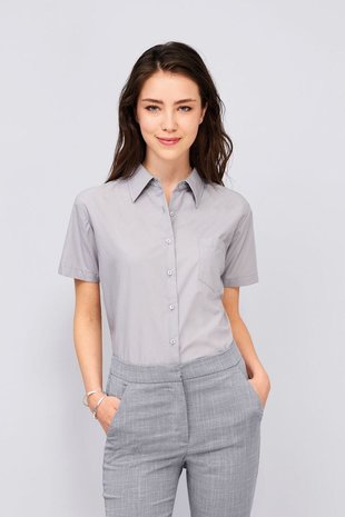 Sol&#039;s 16070 - Short Sleeve Poplin Women&#039;s Shirt Escape