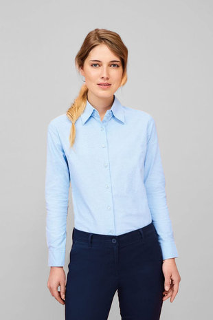 Sol&#039;s 16020 - Long Sleeve Oxford Women&#039;s Shirt Embassy