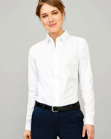 Sol&#039;s 02103 - Dames Visgraad Blouse Brody